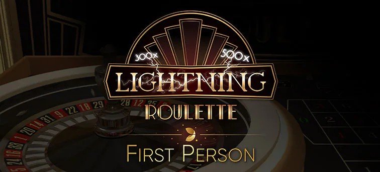 Try First Person Lightning Roulette slot by Evolution on zekervanhaarzaak.com – logo image