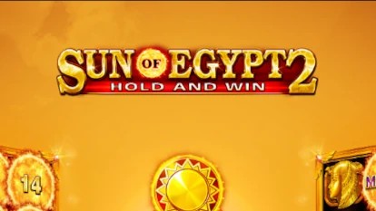Slots logo of Sun of Egypt 2: Hold and Win from Booongo at Betify
